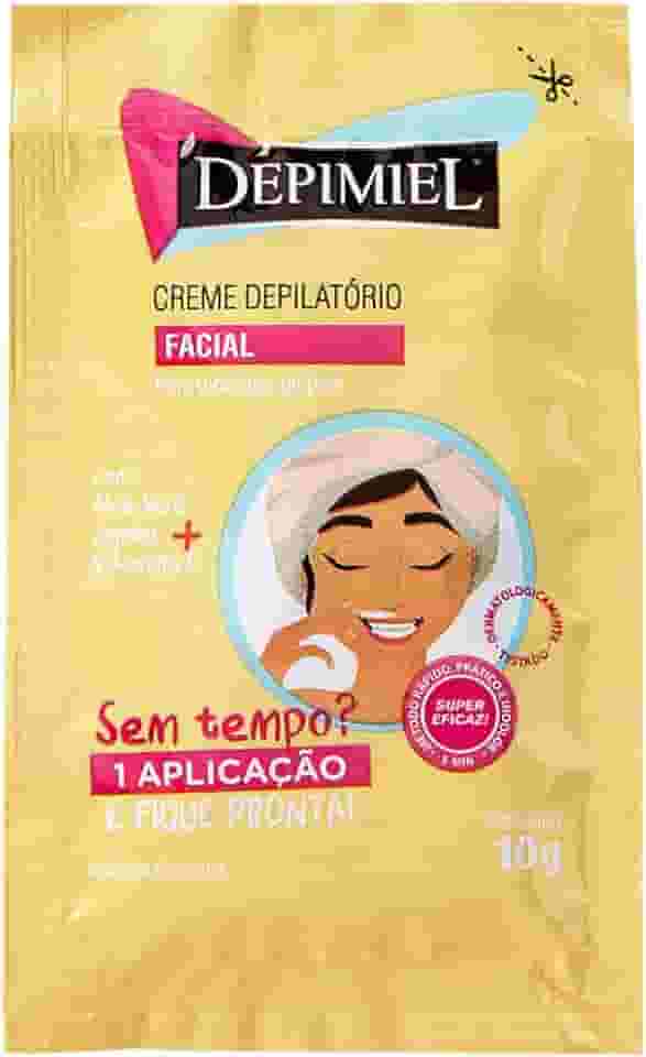 Creme depilatório facial sachê 10g Depimiel