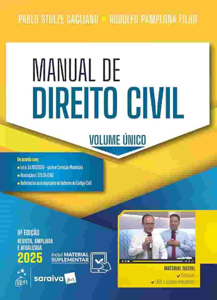 Manual de Direito Civil - 9ª Edição 2025