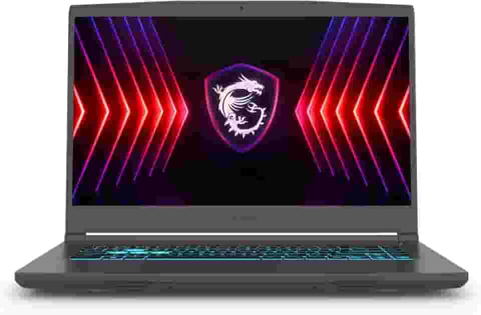 MSI Notebook para jogos Thin A15 39.6 cm 144Hz FHD FHD: Ryzen 5-7535HS, NVIDIA Geforce RTX 3050, 16GB DDR5, SSD NVMe 512GB, WiFi 6E, Bluetooth 5.3, Win 11: Preto B7UC-473US