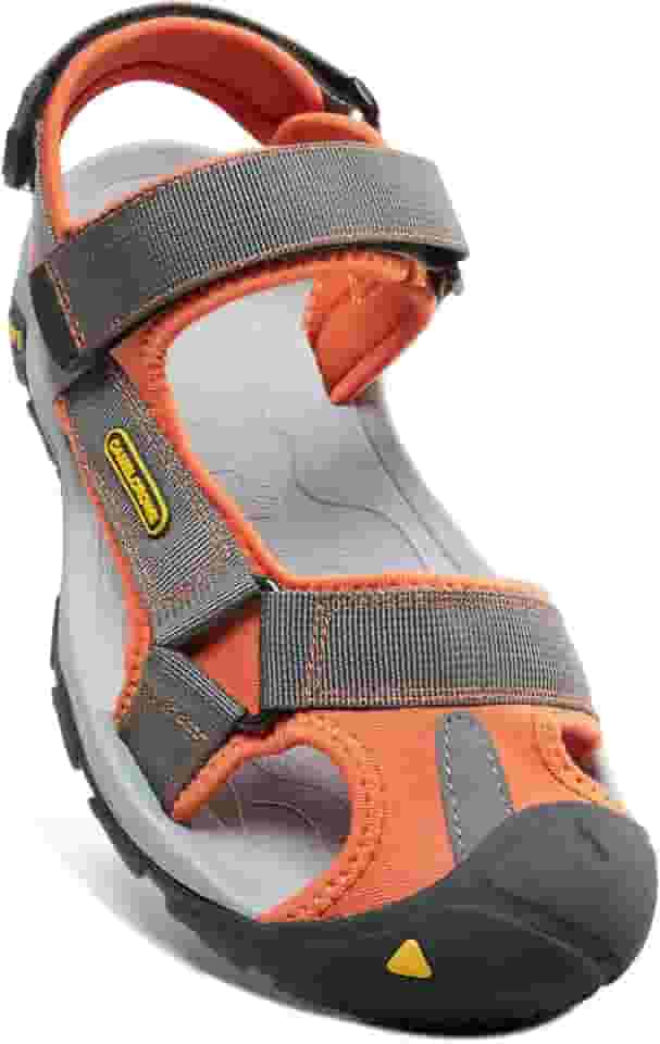 Sandálias masculinas impermeáveis para caminhada, bico fechado, sandálias esportivas esportivas de verão, sandálias de praia para atividades ao ar livre