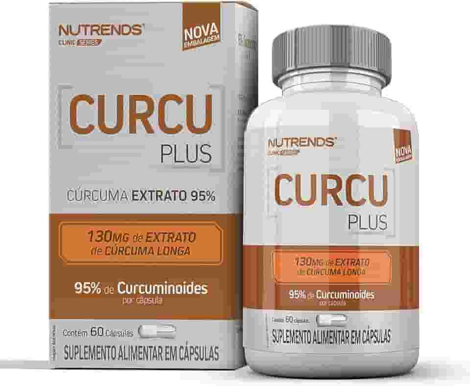 Nutrends Curcu Plus (Cúrcuma Longa 96%) 60 Cápsulas