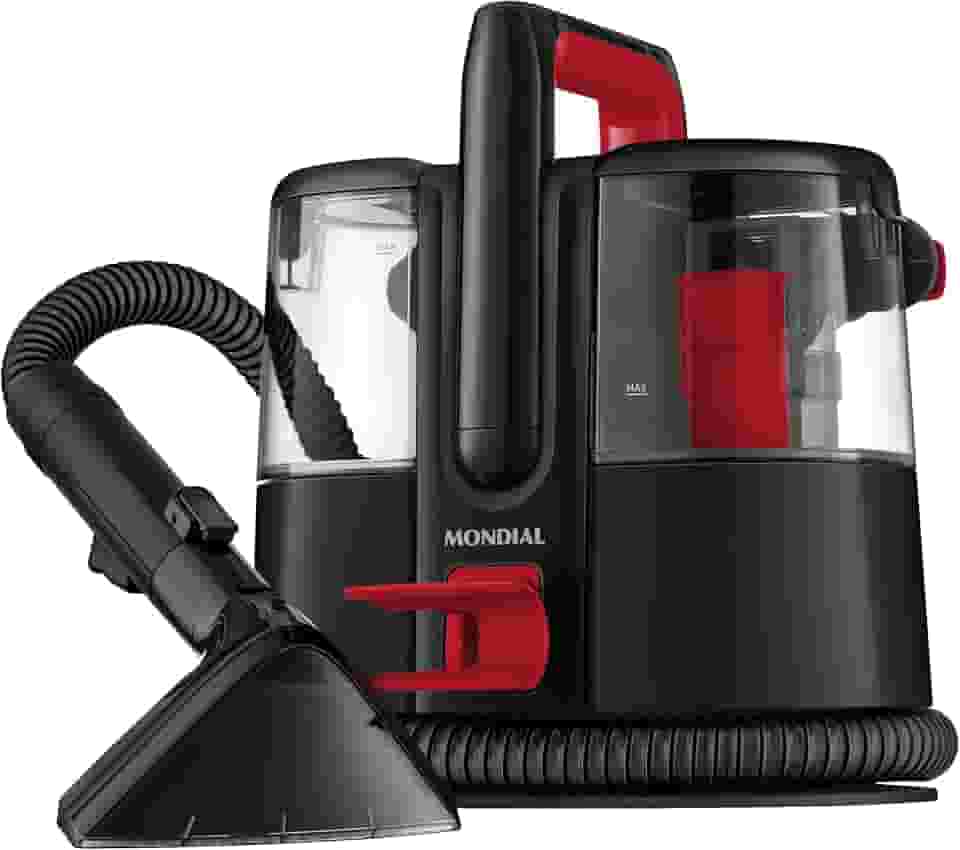 MONDIAL Extratora e Higienizadora Portátil Deep Cleaner I, Preto/Vermelho, 1650W, 220V - EXP-01-R