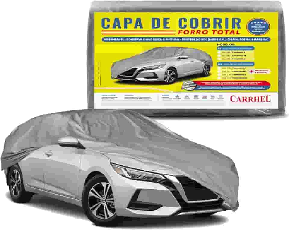 Capa para cobrir carro 100% Forrada e impermeavel - Tamanho G
