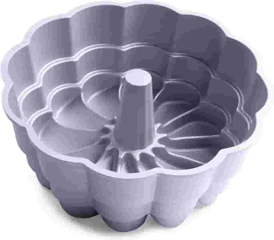 FORMA DECORADA DE BOLO ANTIADERENTE 240X100MM HERCULES UC135-01 EM ALUMINIO