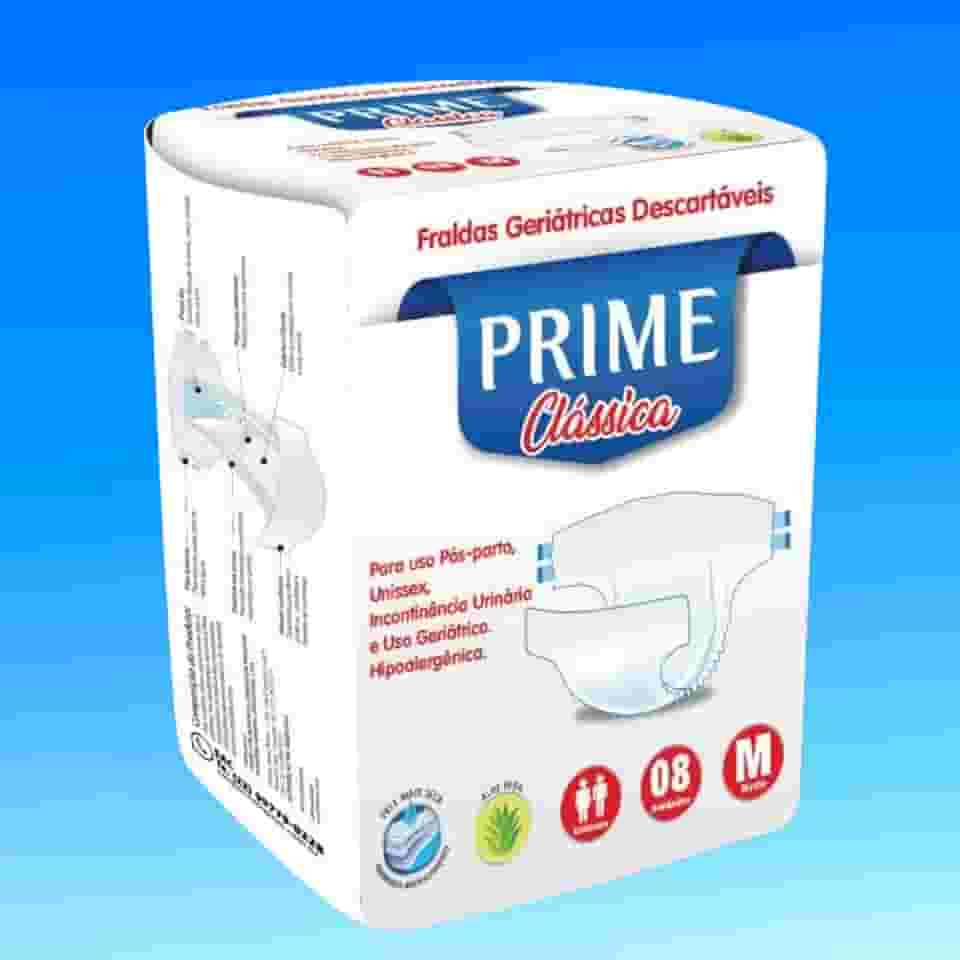 Fralda Geriatrica Descartavel Adulto Altissima Absorção 16 Unidades (M (MÉDIO))