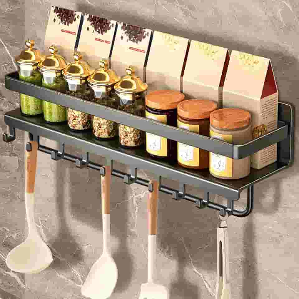 Prateleira Cozinha, Prateleira para Cozinha, Estante Organizadora, Prateleira Industrial Cozinha, Prateleira Organizadora Cozinha, Prateleira Cozinha Parede, Nicho para Cozinha