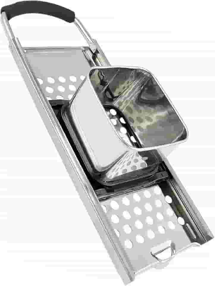 Zoie + Chloe Premium 18/10 Grade Stainless Steel Spaetzle Maker with Comfort Grip Handle