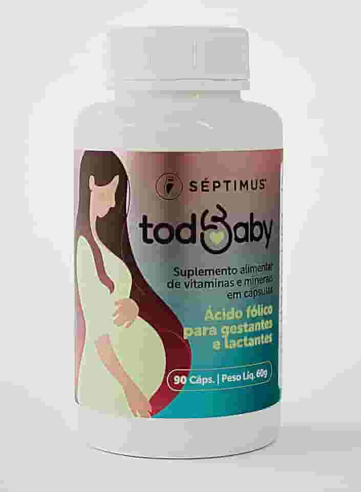 Suplemento Vitamínico para Gestantes, Lactantes e Puérperas com 21 Nutrientes – Ácido Fólico, Ferro, Zinco e Vitaminas – 90 Cápsulas