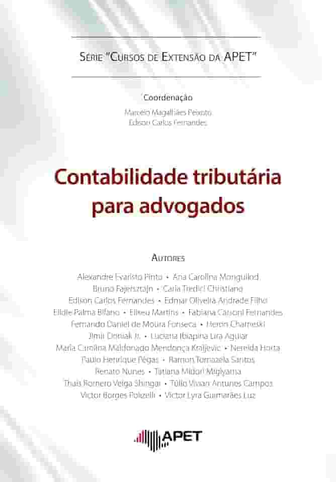 Contabilidade Tributária para Advogados