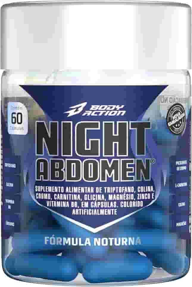 Night Abdomen, Bodyaction, 60 Cápsulas