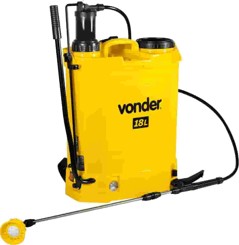 Vonder, Pulverizador Costal, 2 Em 1, Manual Ou Bateria, Com Bateria De Lítio, 18 Litros.