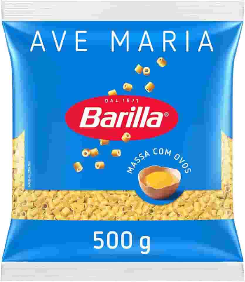 Barilla Macarrão Ave Maria Com Ovos 500G Para Sopas