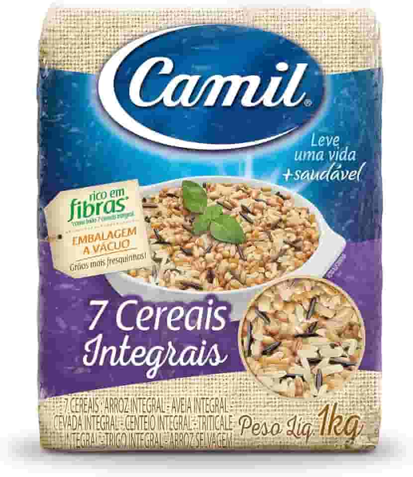 Arroz 7 Grãos Integrais a vácuo Camil Pct 1kg