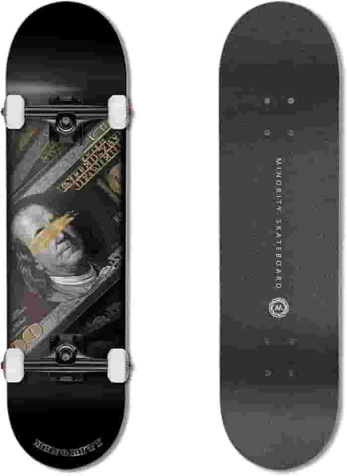 Skate de bordo minoritário de 81 cm | Skate truque para iniciantes, intermediários e profissionais