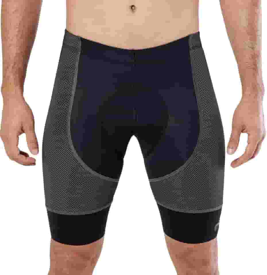 Bermuda De Ciclismo Cycle7 Masculina Elite Carbon Gel 140d