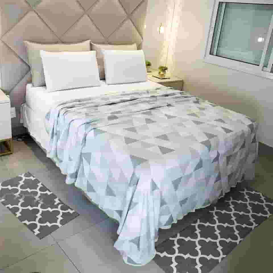 Lençol Casal Sem Elástico Malha Estampada 100% Algodão Para Se Cobrir 2,20 x 2,20m Toque Macio, Conforto e Durabilidade Cozzilar (Modelo 10)