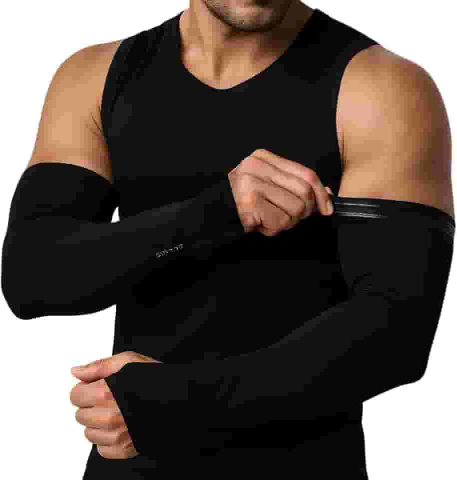 Manguito Proteção UV Fitness Borda Siliconada Unissex Selene