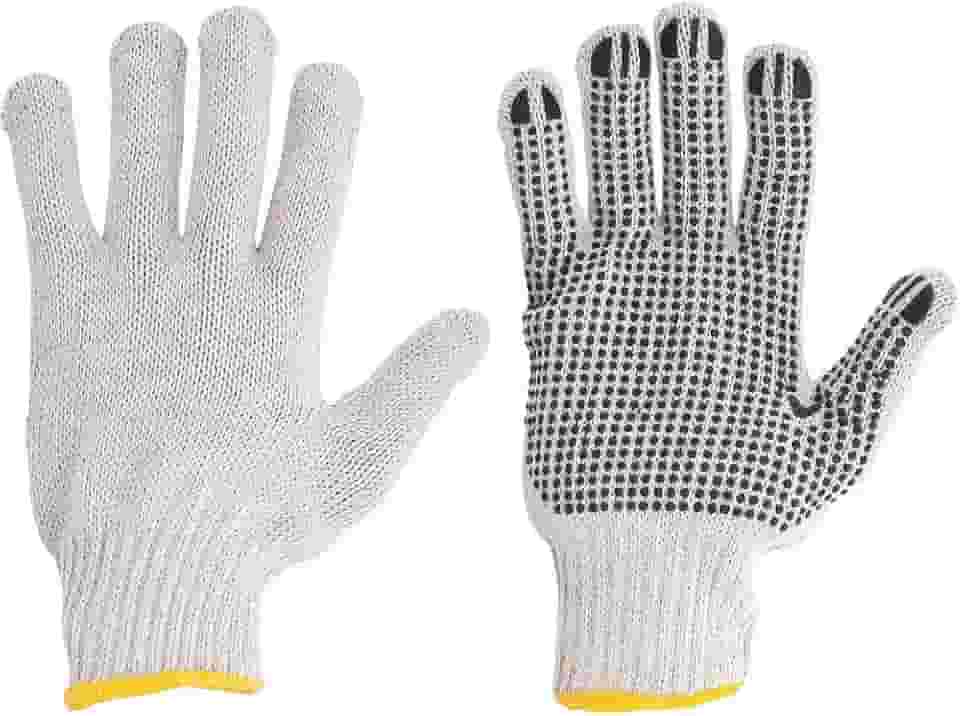 Luva de Malha 3 Fios, LMV 3, Branca Pigmentada, Encartelada, Vonder VDO2383