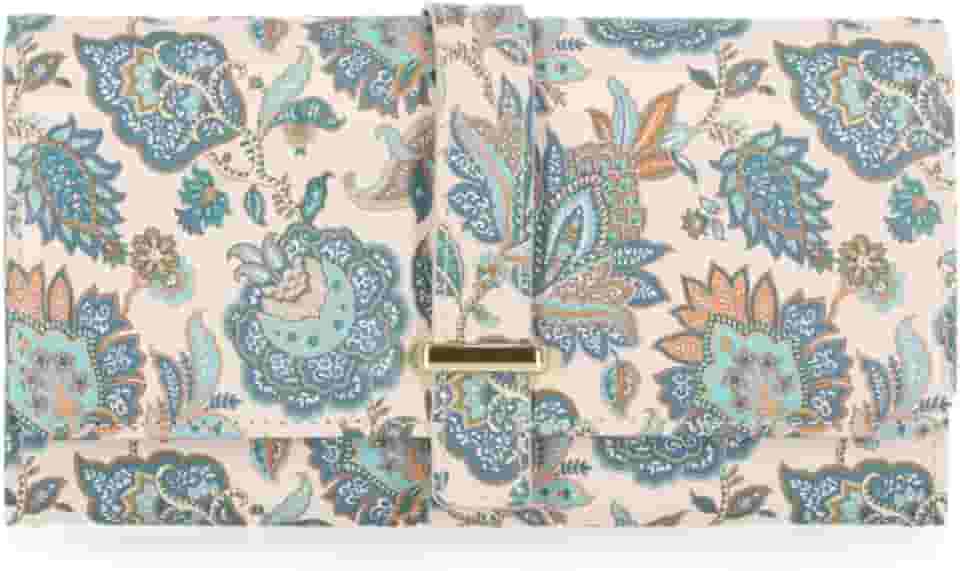 Carteira feminina File Master com bloqueio de RFID e bolso para moedas, Paisley Dreams, One Size