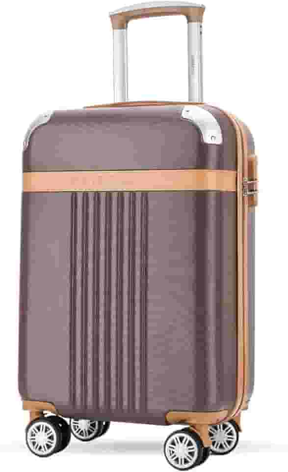 Mala de Bordo Athena Rígida ABS, Padrão ANAC, 10kg, com 4 Rodas Duplas 360º e Cadeado Numérico Integrado