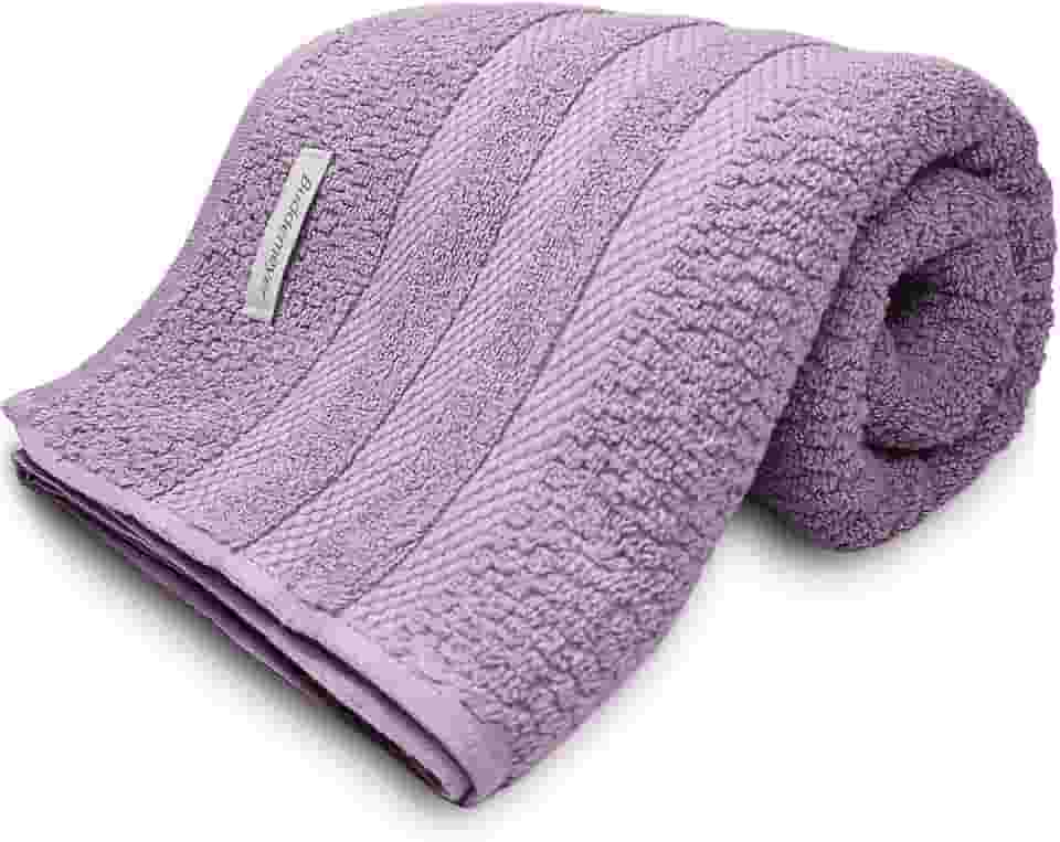Toalha De Banho Buddemeyer Vanilla Extra Soft 100% Algodão Alta absorção Macia Grande 70 x 135cm (Lilás 1628)