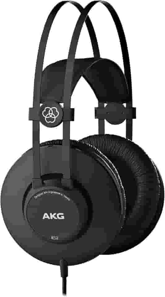 FONE DE OUVIDO PROFISSIONAL AKG K52 PT Preto Grande