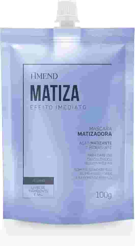 Máscara Matizadora Amend Efeito Imediato Matiza, 100g