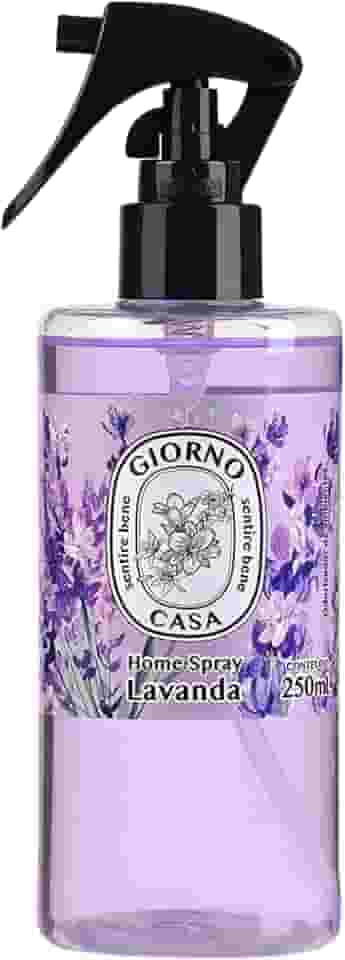 Sprays de Ambiente com Perfume (Aromatizador de Ambientes), Lavanda , Giorno Casa, 250 ml, Roxo