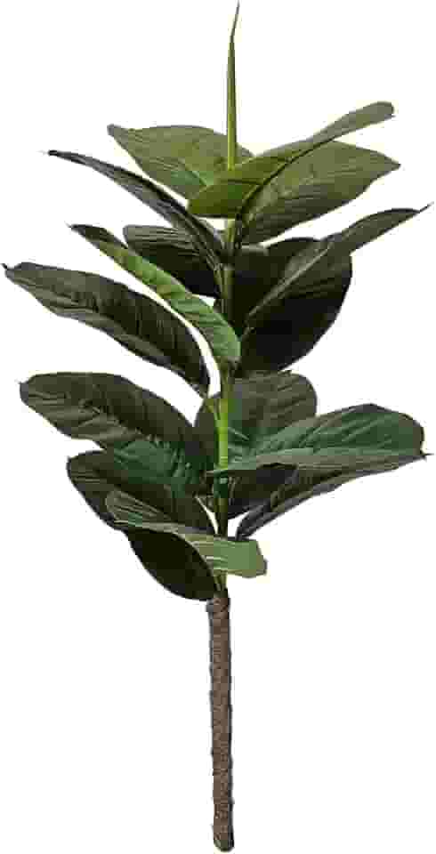 Planta Artificial Ficus Lyrata Grande Sem Vaso Decoração Para Sala (Lyrata Verde)