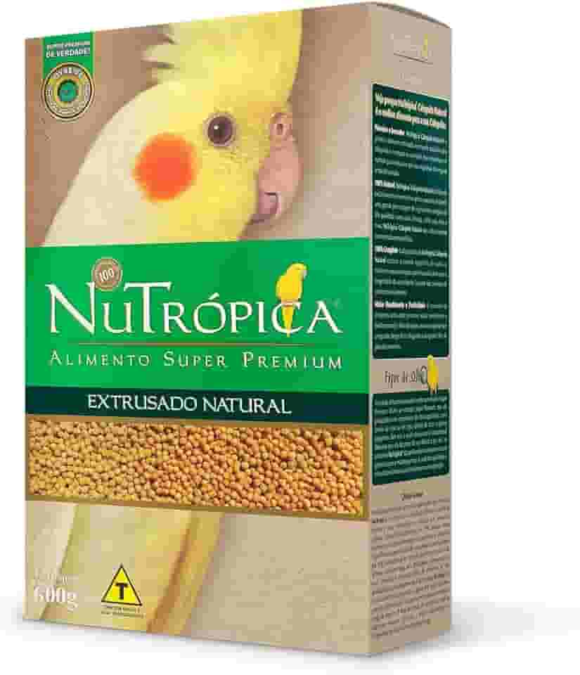 Ração Para Calopsita Extrusado Natural 600g Nutrópica