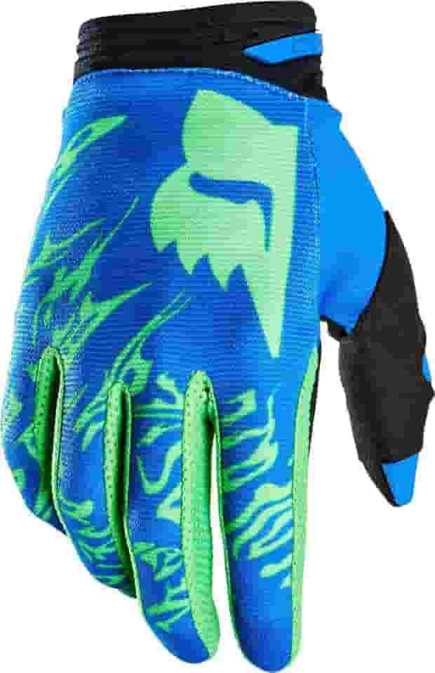 Luva de Motocross 180 Skew Peril Azul/Verde S/P