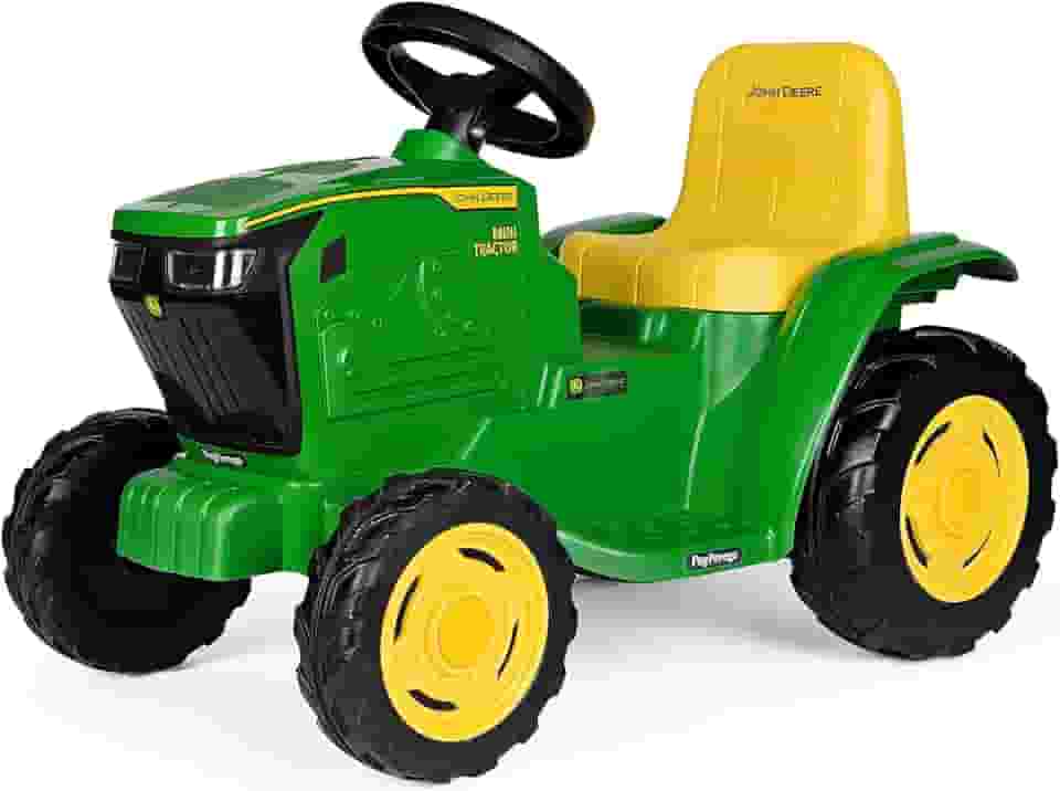 Trator Elétrico John Deere Mini Tractor Verde Peg Perego