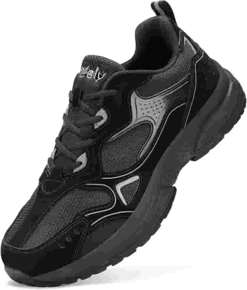 Tênis masculino de corrida em trilha, antiderrapante, para caminhada, tênis moderno, para treino