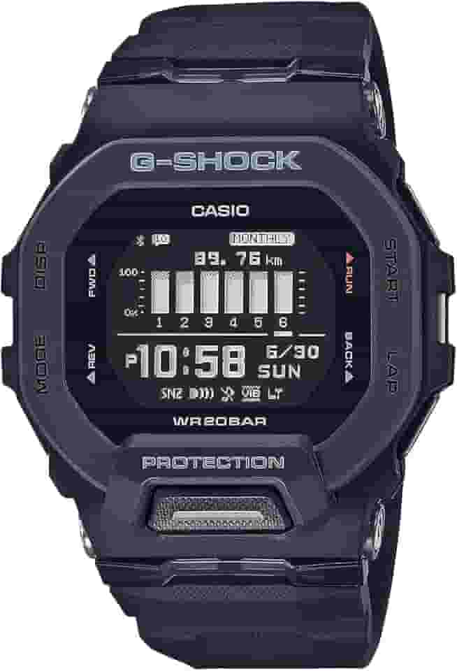 Relógio Casio G-Shock G-Squad Sports GBD-200-1DR Contador de Passos Bluetooth