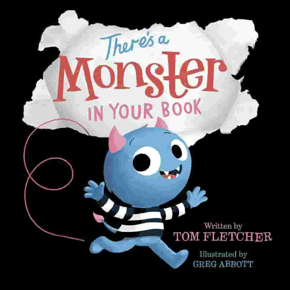 There's a Monster in Your Book: A Funny Monster Book for Kids and Toddlers