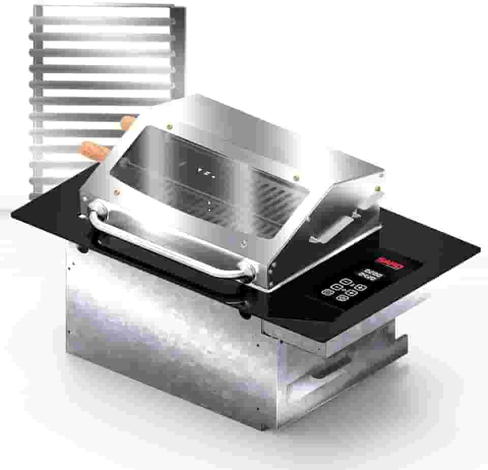 Churrasqueira Cooktop Elétrica Digital de embutir 70x48x30cm 220V