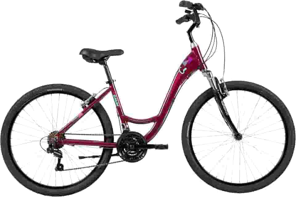 Caloi Bicicleta Ceci, Aro 26, Tamanho 17, Câmbio Shimano 21 Velocidades, Vinho