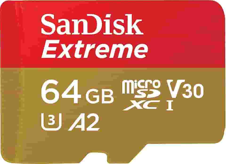 SanDisk Cartão Micro SD Extreme 64GB para GoPro Max GoPro Hero8