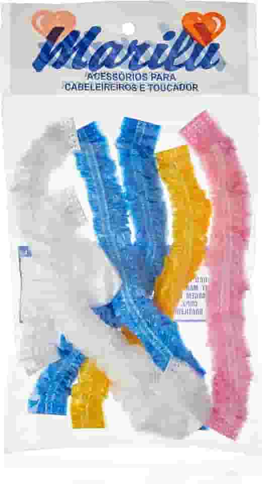 Touca Banho Descanso com 6 Unidades Plástica - Marilu