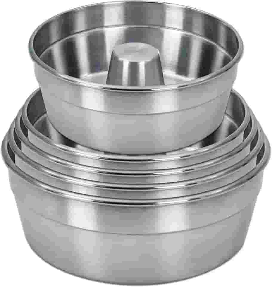 Jogo Com 5 Assadeiras Forma Para Bolo Pudim Sobremesa Nº 14-16-18-20-22