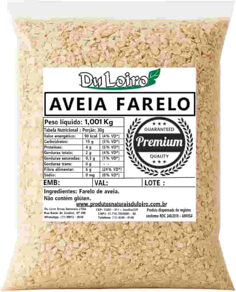 Farelo de Aveia - Saboreal (1,001kg)
