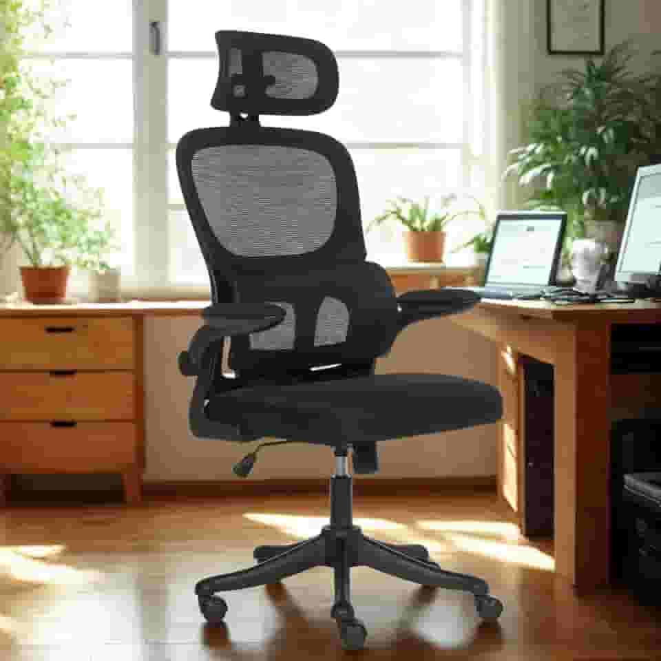 Cadeira de Escritório Presidente Lombar Dinâmico Duoffice Venom DU330