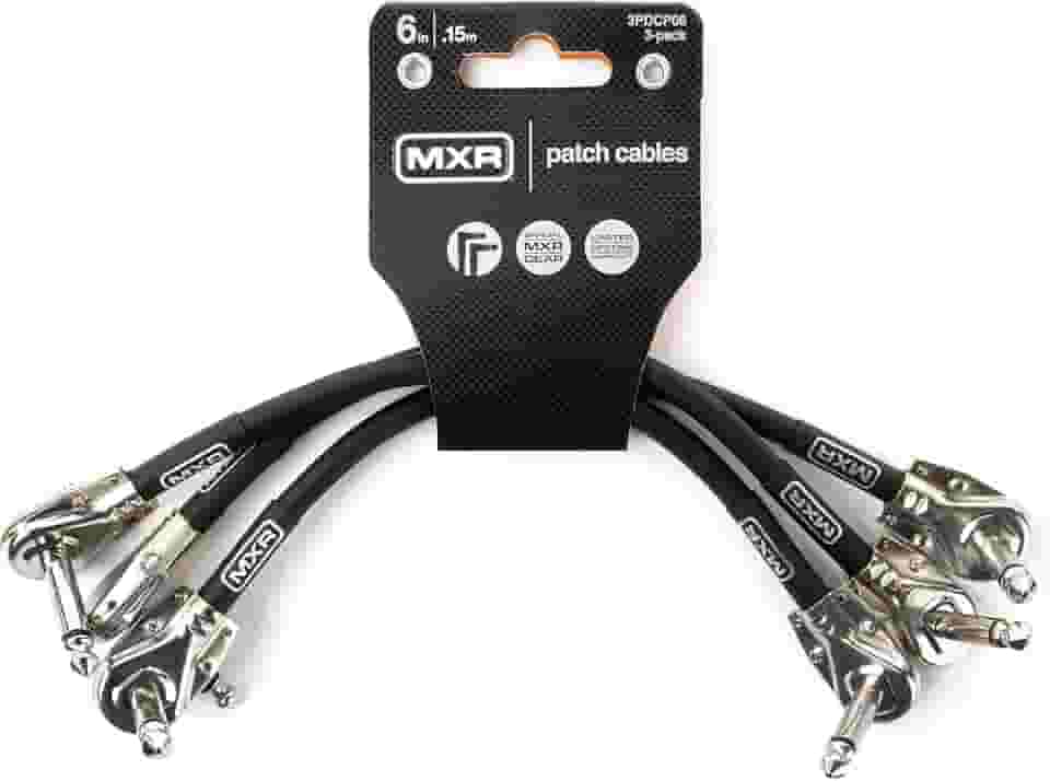 MXR Patch Cable 15.2 cm|15 cm - Pacote com 3 (3PDCP06)