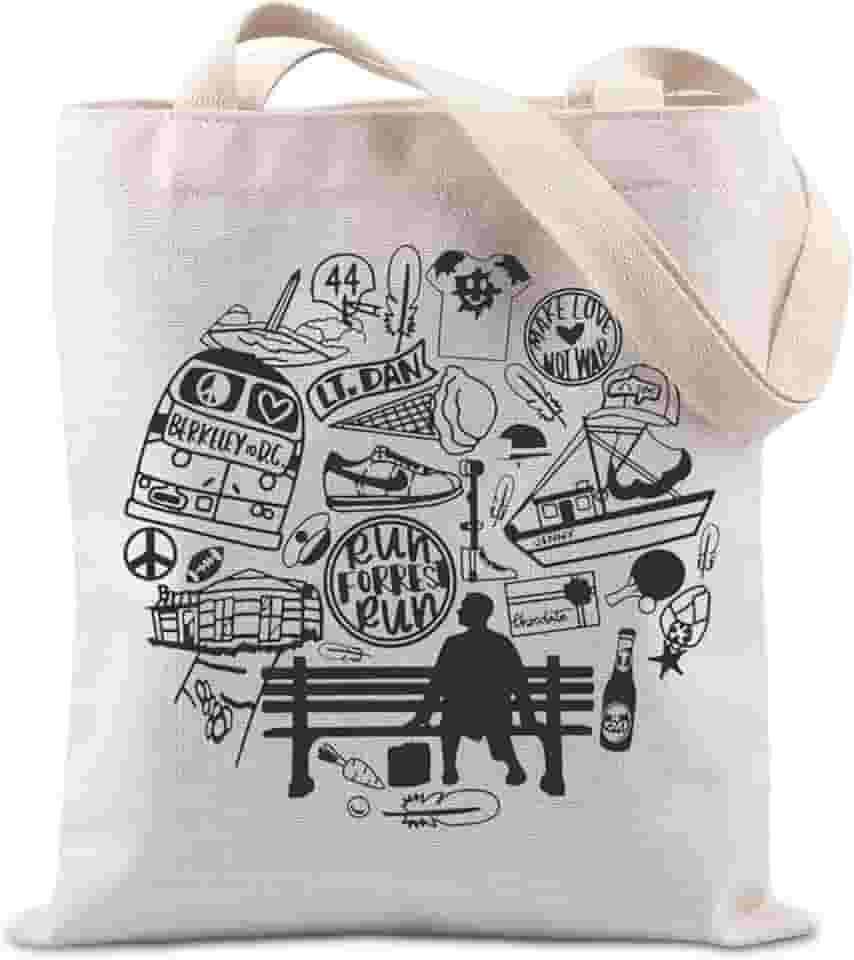 TIIMG Presente inspirado em Gump para amantes de filmes dos anos 90, caixa de presente de chocolates para amantes de filmes para presidente