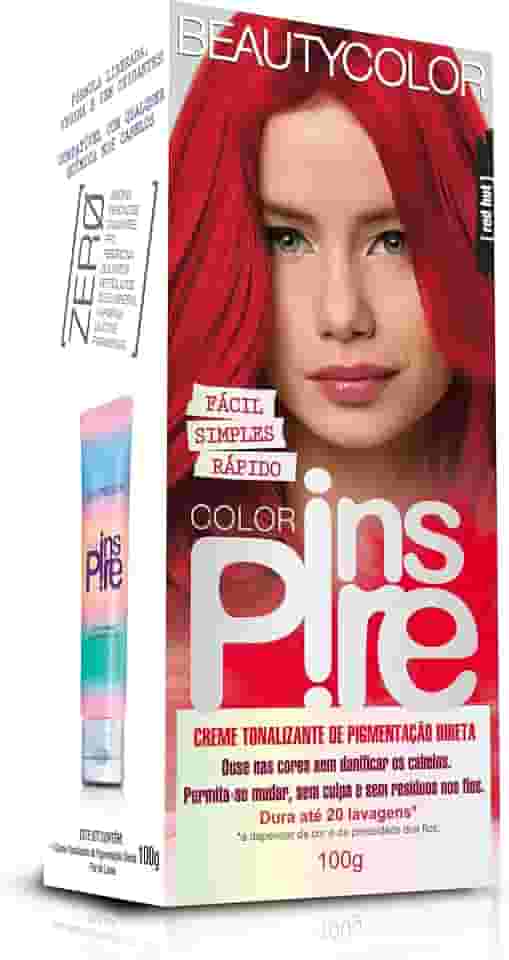 Tonalizante de Pigmentação Direta Color Inspire - Red Hot