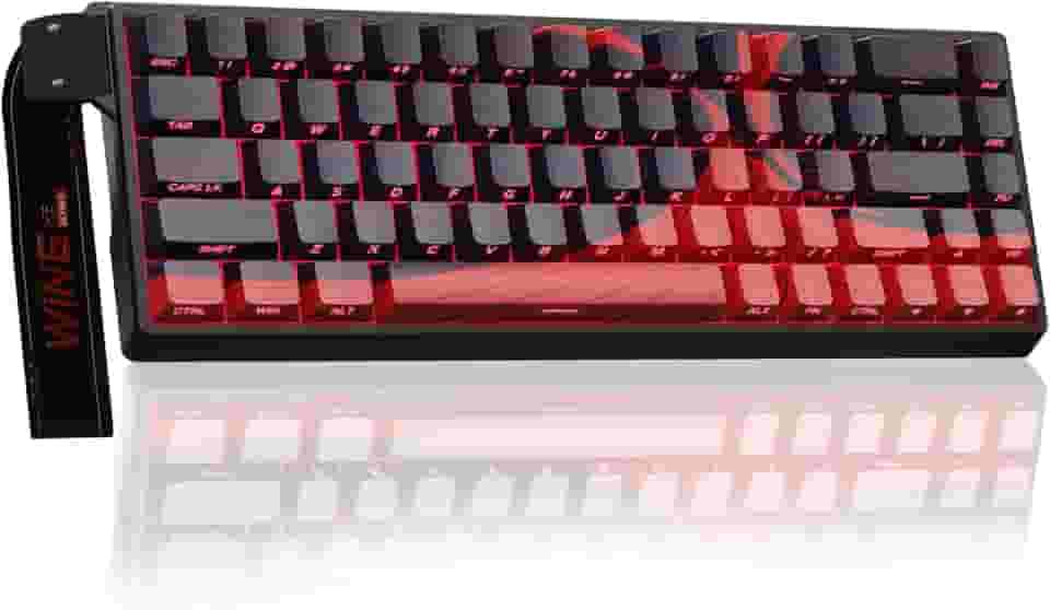 AULA WIN68 HE MAX - Teclado para jogos com efeito Hall com interruptor magnético, modo de acionamento rápido de acionamento ajustável, taxa de pesquisa de 8 KHz, teclado mecânico para jogos com