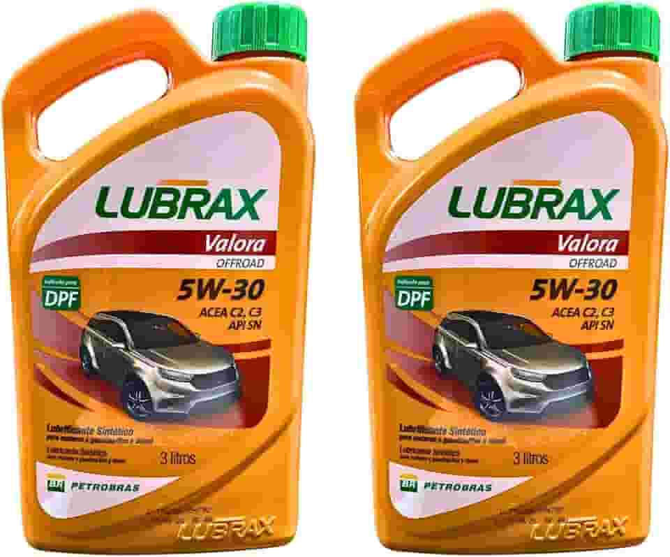 3 Litros de óleo Para Motor Lubrax Sintético SN 5W30 Off Road Diesel com DPF 3 Litros de óleo Para Motor Lubrax Sintético SN 5W30 Off Road Diesel com DPF