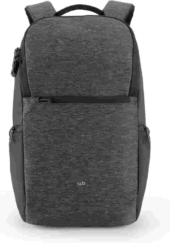 WB Mochila Executiva para Notebook até 15,6" Ulf Impermeável Antifurto com Cadeado Anti-transpirante (Cinza)