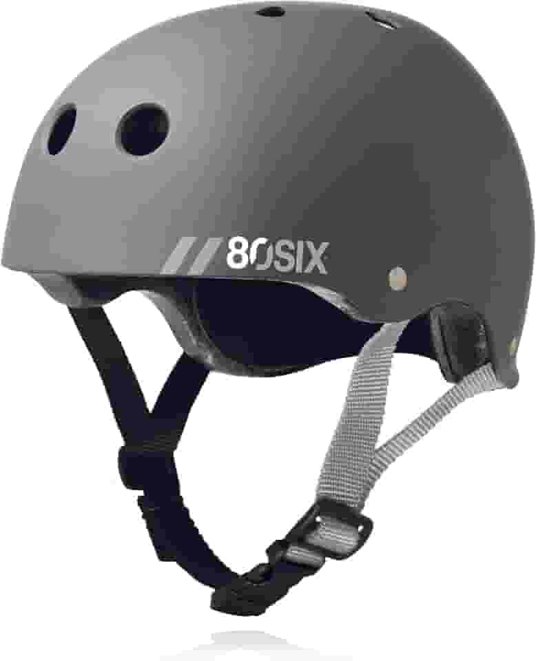 80SIX Triple Certified Multisport Helmet - Ideal for Bike, Scooter, Skateboard, Roller Skate and Inline Skate