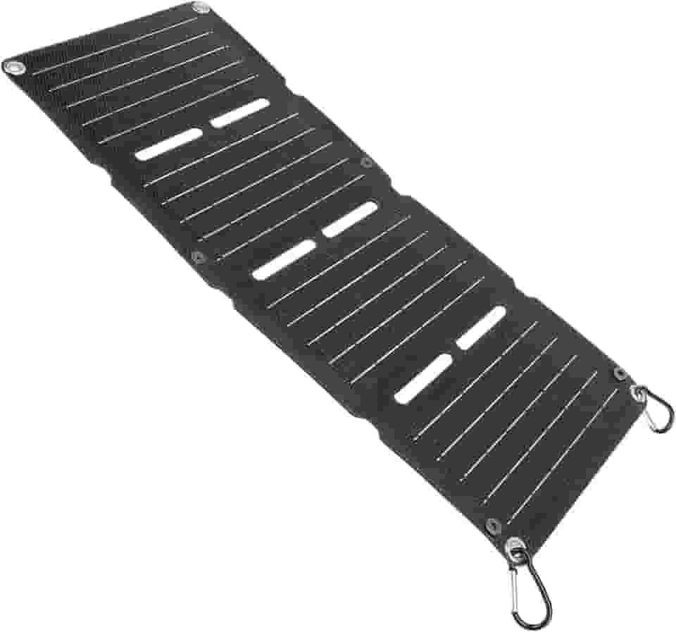 Kit de Carregador de Painel Solar Dobrável de 40 W Com Saídas USB-C e USB-A para Telefones, Bancos de Energia, Tablets, Painel Solar Portátil, Leve e Ecológico, Carregamento